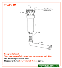 How-to Guide for installing J-9 Sprinkler Extensions